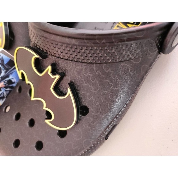 New Crocs Batman Adjustable SR Clog US- M6/W8 Unisex Black - Picture 5 of 12